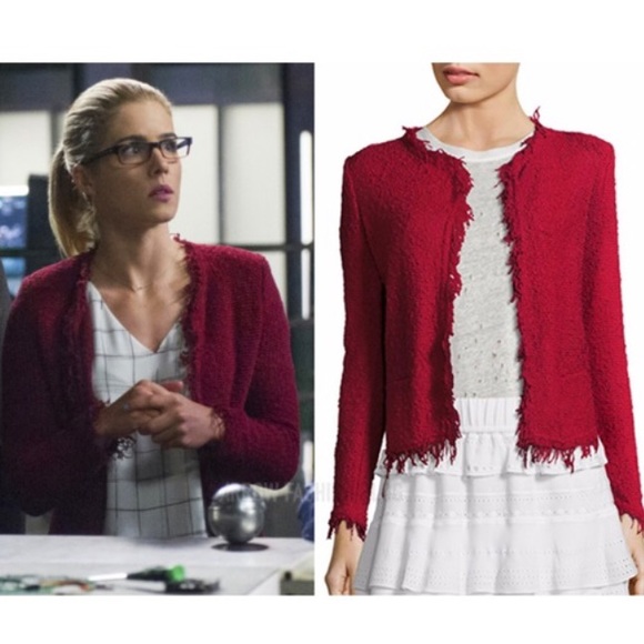 iro shavani jacket white